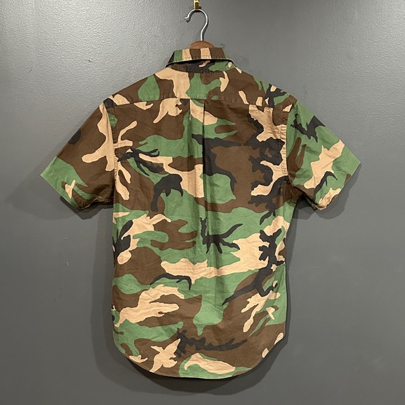 Ralph Lauren Polo Men's Camouflage Short Sleeve Shirt Small - Picture 4 of 4
